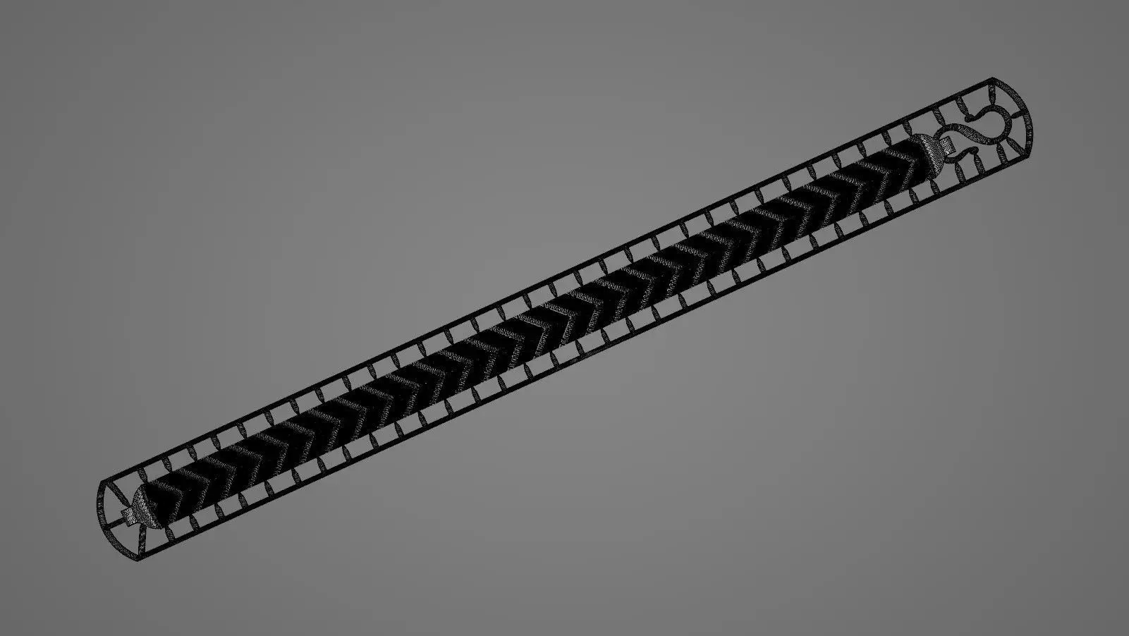 Chan Bracelet 001 3D print model_5