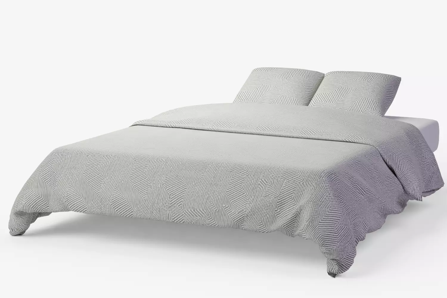 Organic Modern Geo Duvet 3D model_0