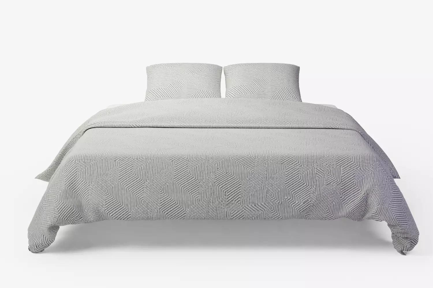 Organic Modern Geo Duvet 3D model_2