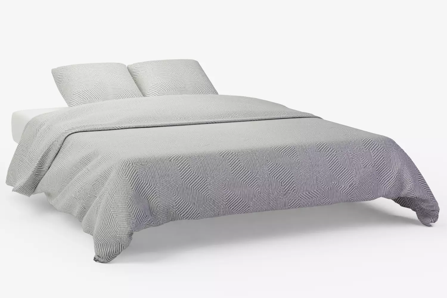 Organic Modern Geo Duvet 3D model_3