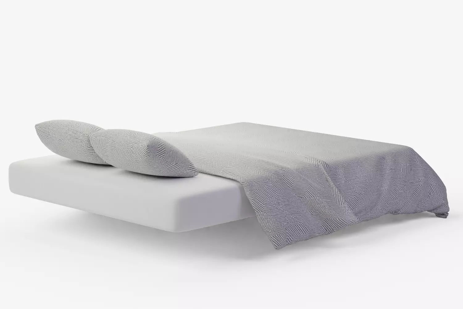 Organic Modern Geo Duvet 3D model_6