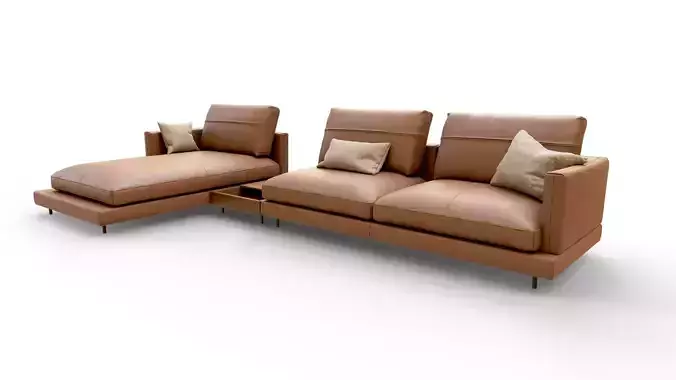 Sofa Constructor Lounge Set 3D model