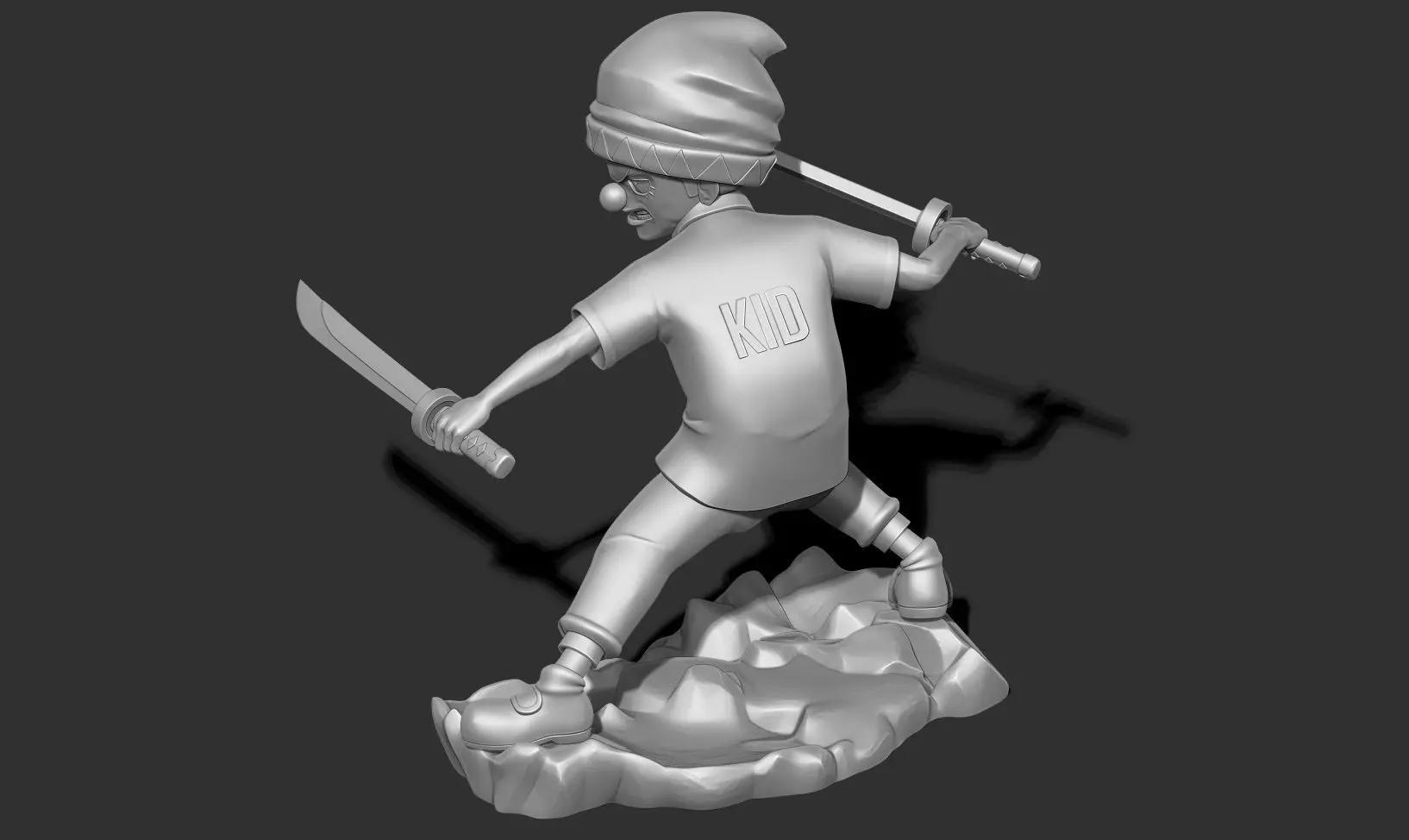 Kid Buggy - One Piece Fanart 3D print model_17