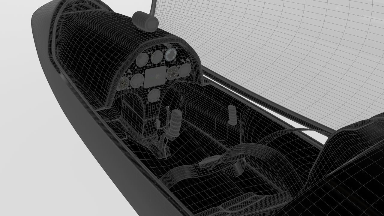 Discus Sailplane 3D model_32