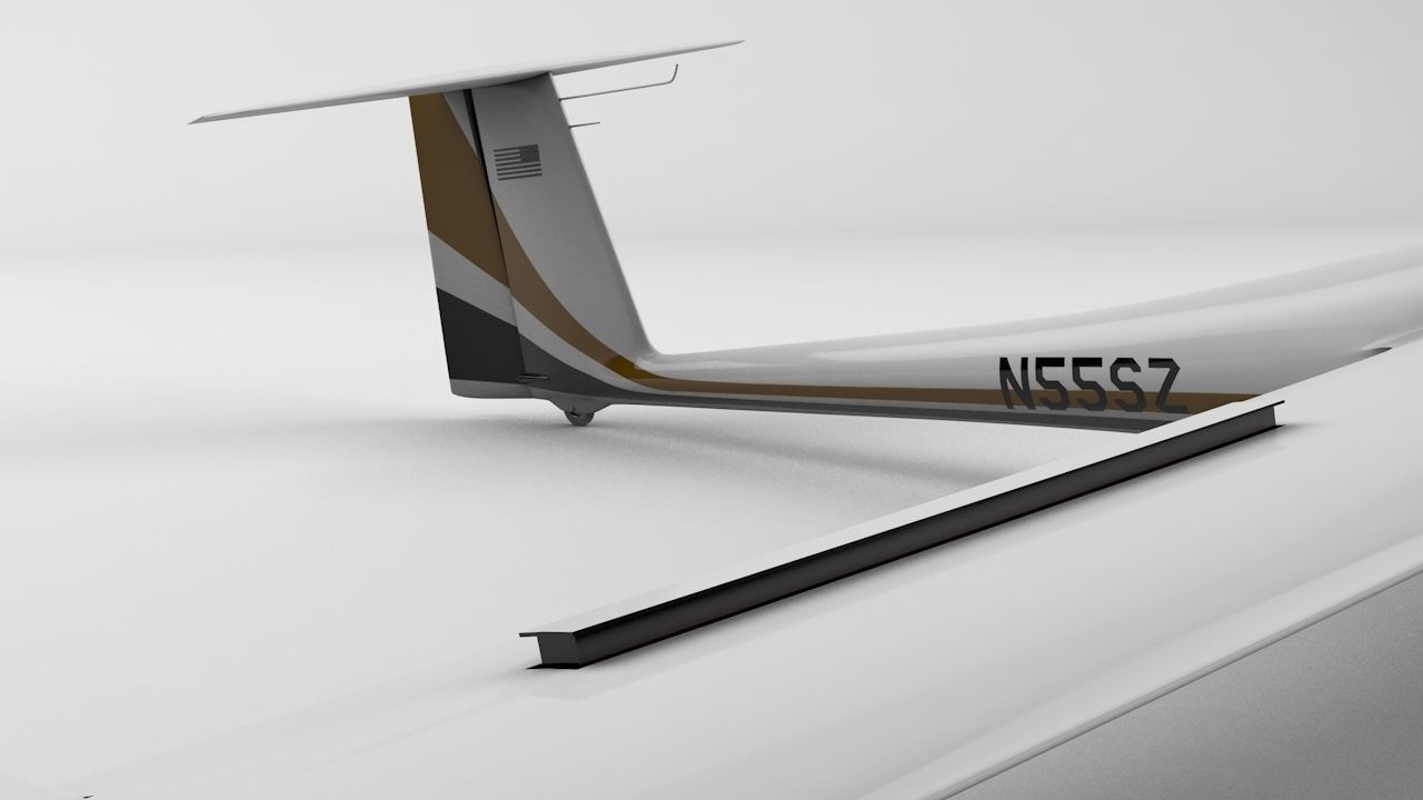 Discus Sailplane 3D model_17