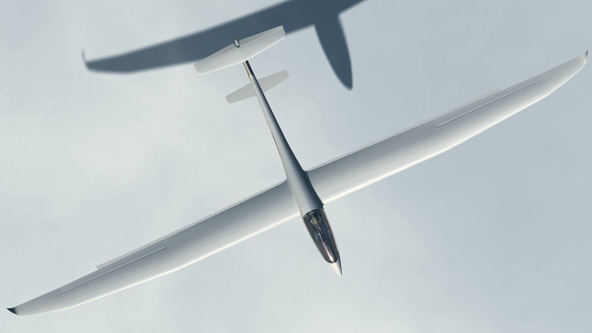 Discus Sailplane 3D model_34