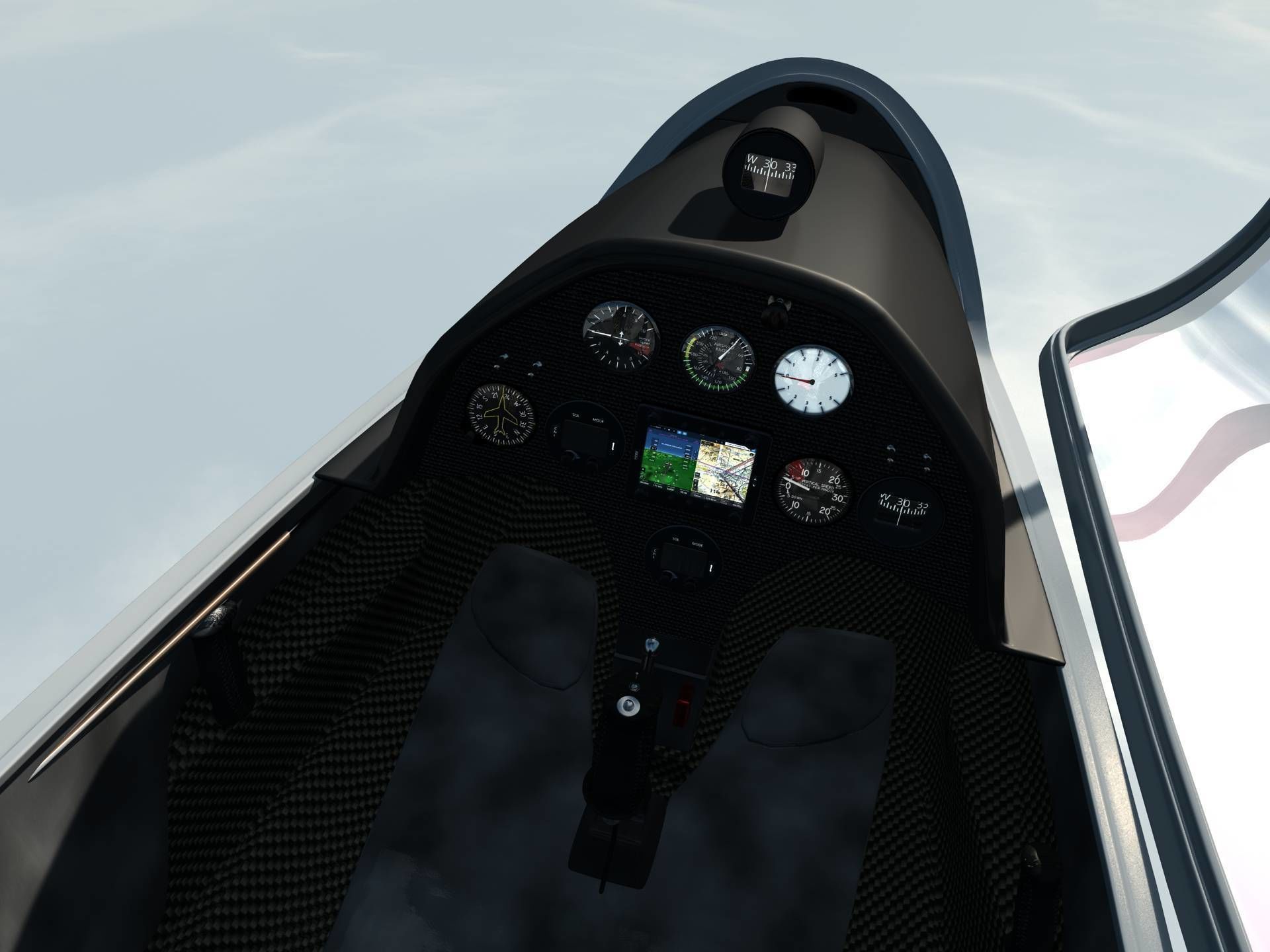 Discus Sailplane 3D model_41