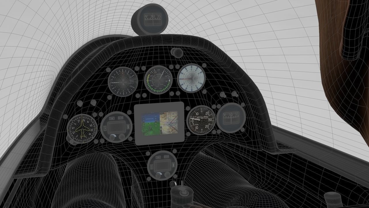 Discus Sailplane 3D model_33