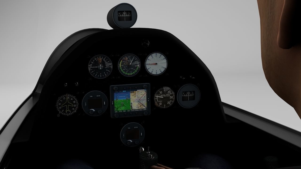 Discus Sailplane 3D model_18