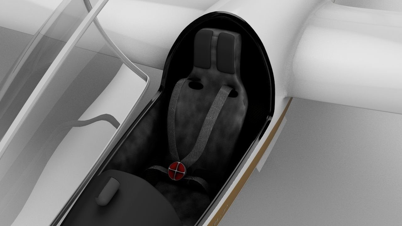 Discus Sailplane 3D model_23