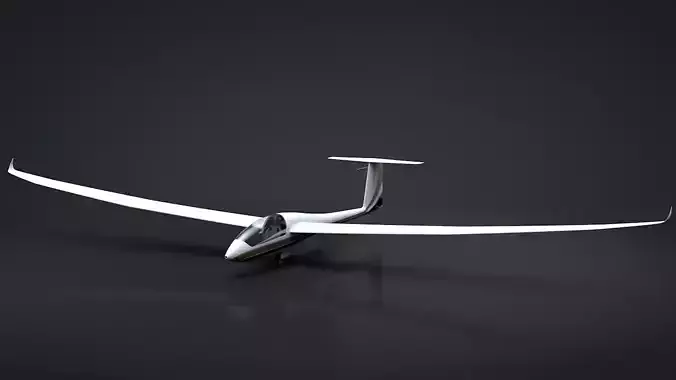 Discus Sailplane 3D model