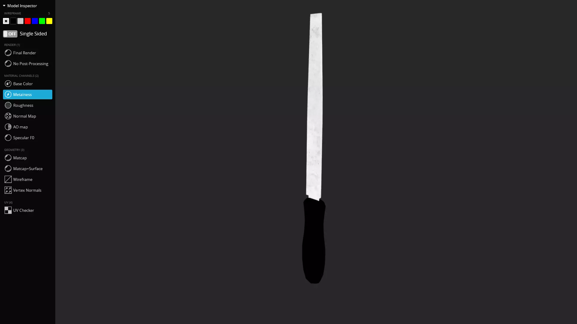 Square File 3D Model Low-poly 3D model_7