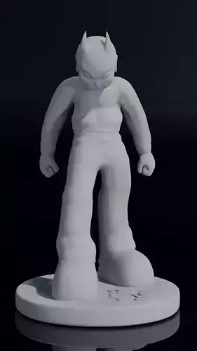 Demon cartoon figure