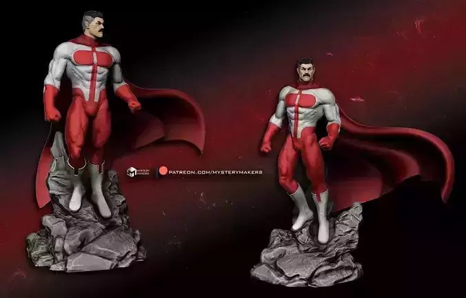 Omni Man 3D print model