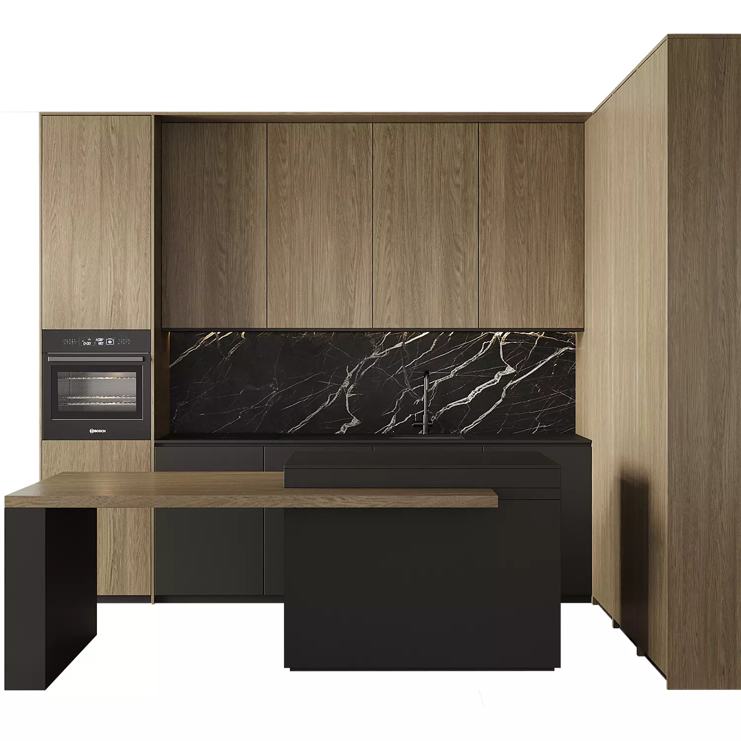 Kitchen 01 Free 3D model