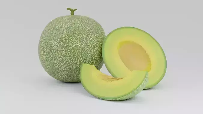 Melon Sliced Clean
