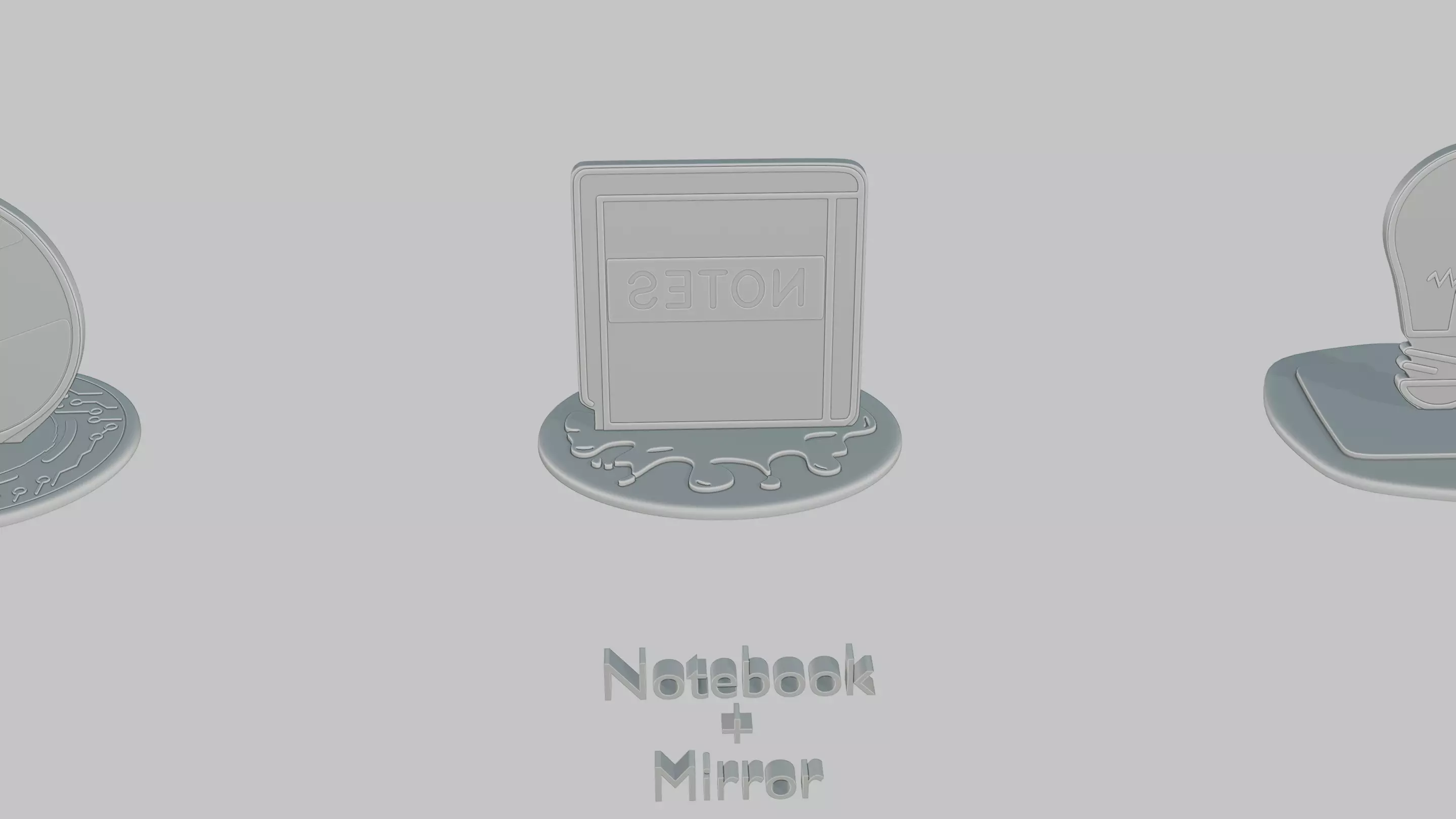 The Alchemists Lab Medium Pack Emoji Statues 3D print model_26