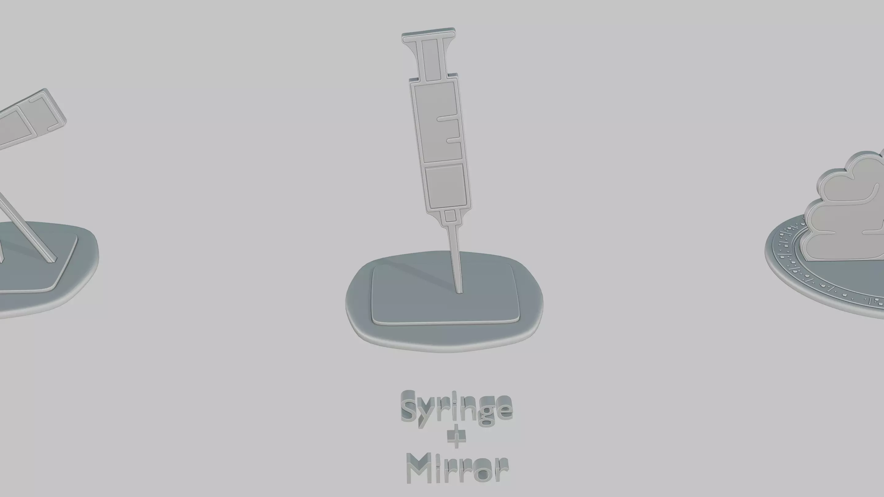 The Alchemists Lab Medium Pack Emoji Statues 3D print model_35