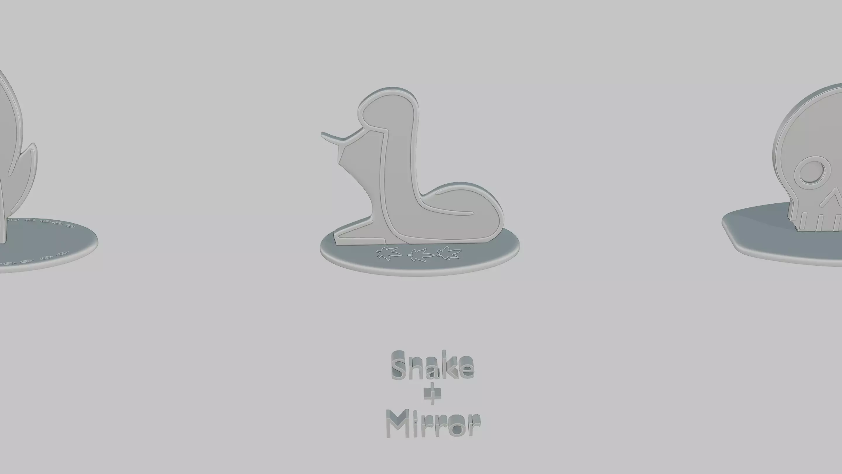 The Alchemists Lab Medium Pack Emoji Statues 3D print model_8