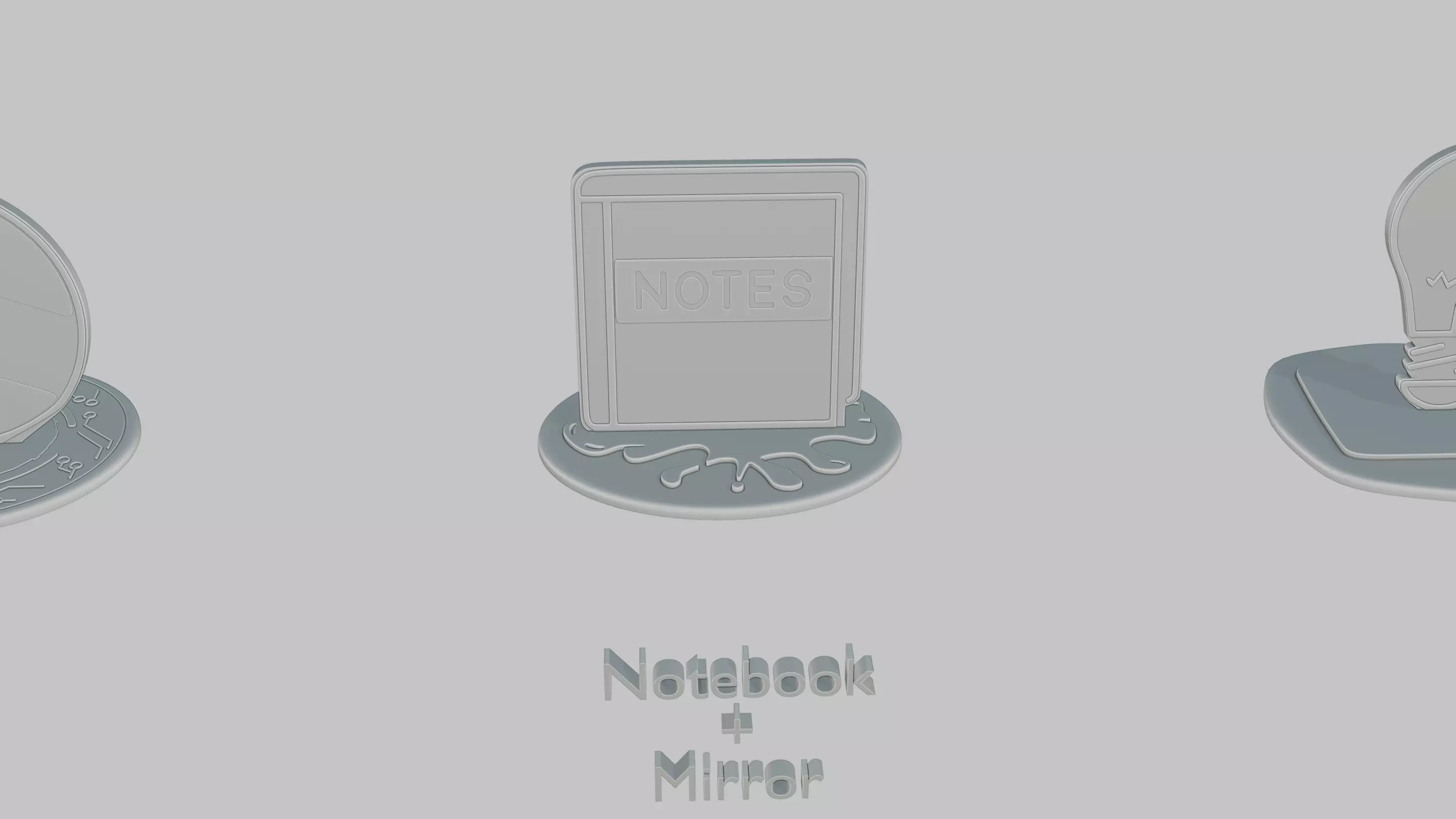 The Alchemists Lab Medium Pack Emoji Statues 3D print model_25