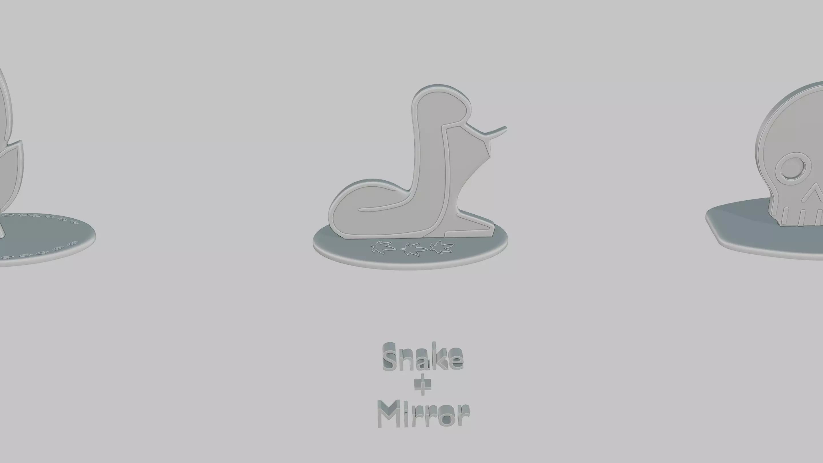 The Alchemists Lab Medium Pack Emoji Statues 3D print model_7