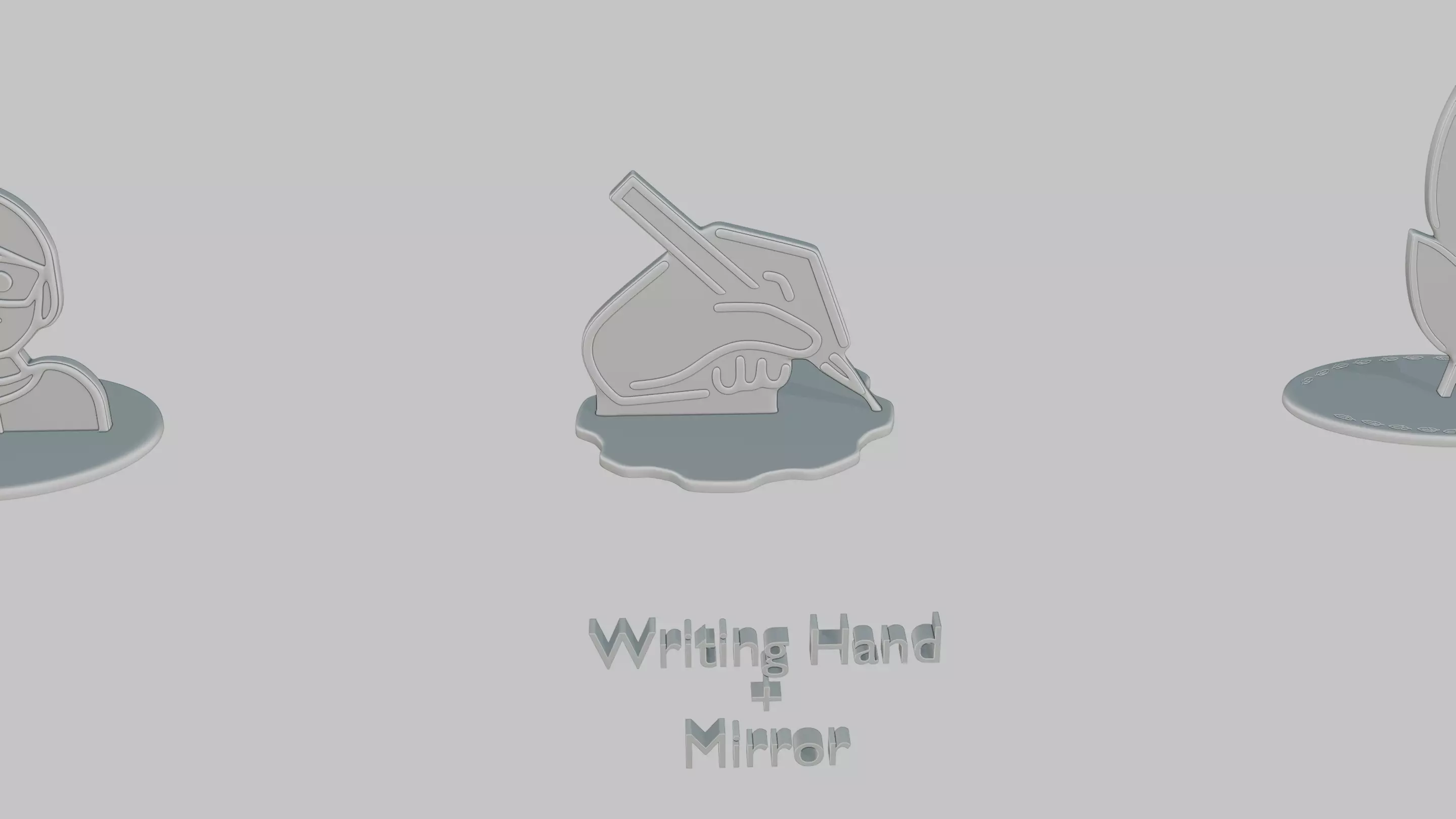 The Alchemists Lab Medium Pack Emoji Statues 3D print model_4