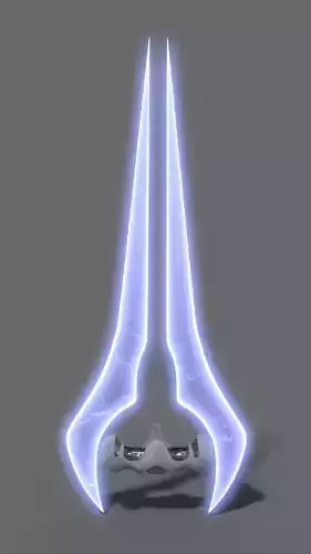 Halo Covenant Sword Free 3D model