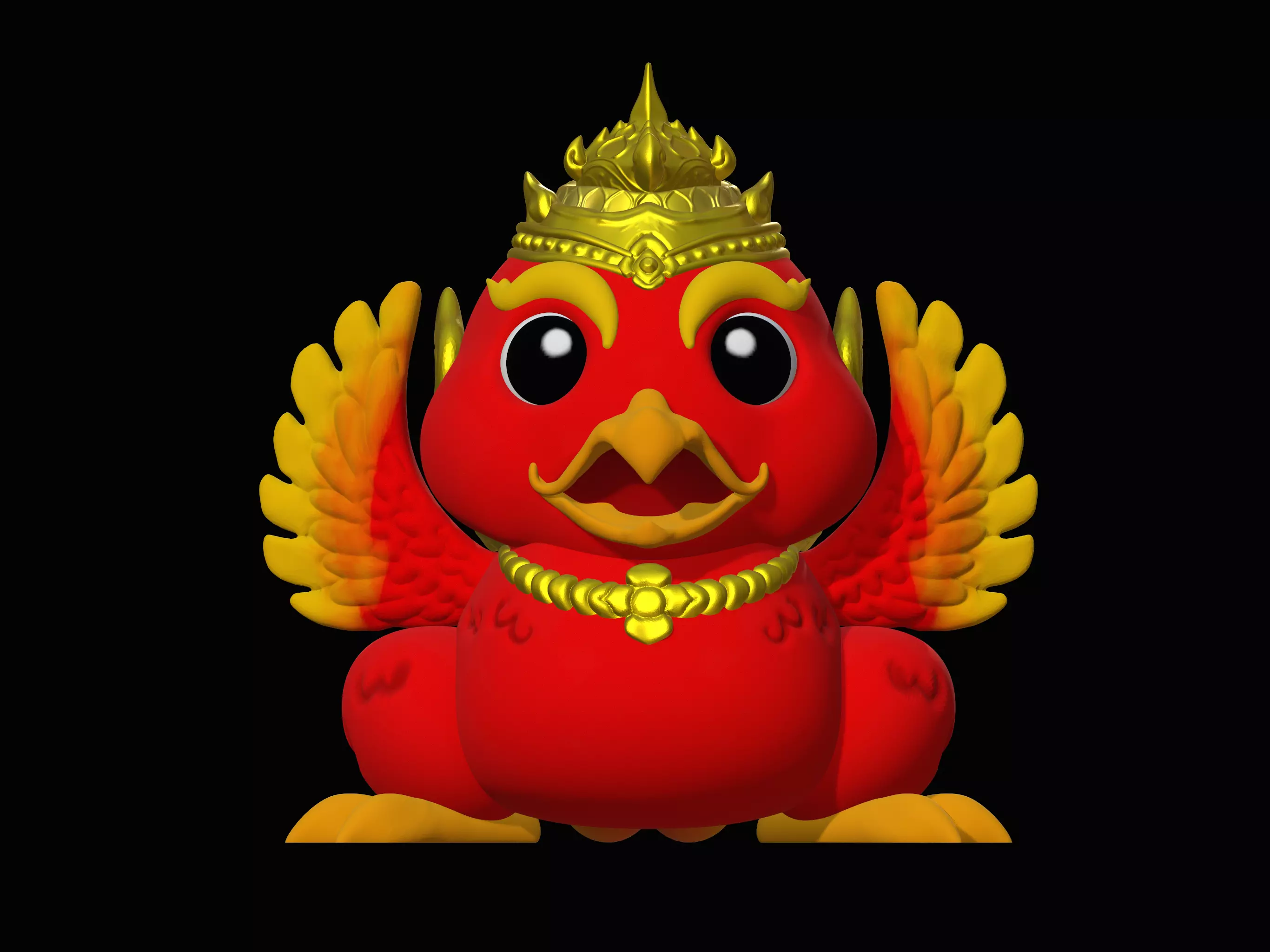 Garuda 3D print model_0