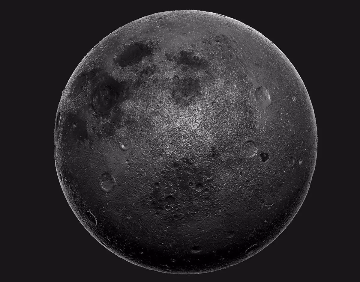 Moon High Poly 3D model