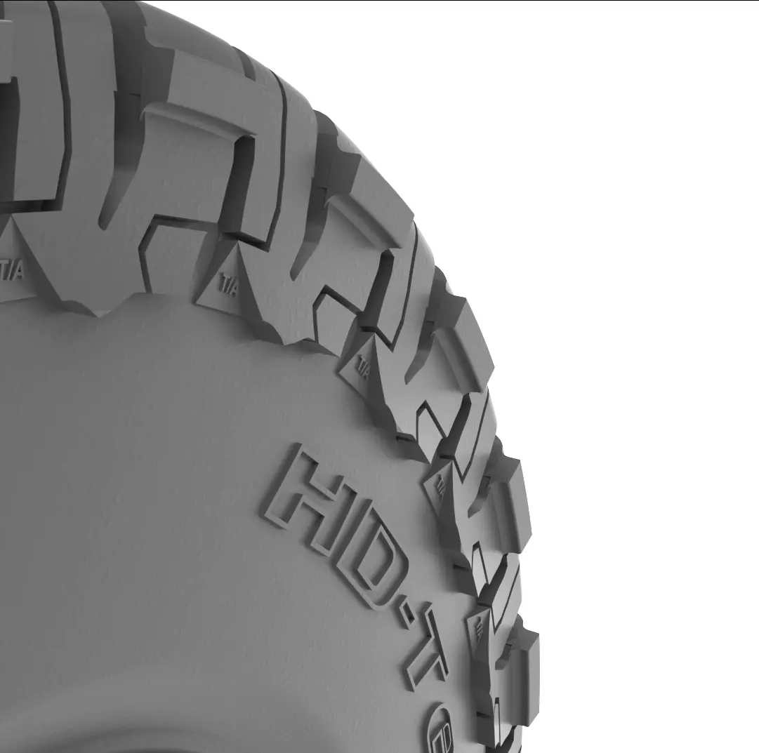 OFF-Road Tire 3D model_2