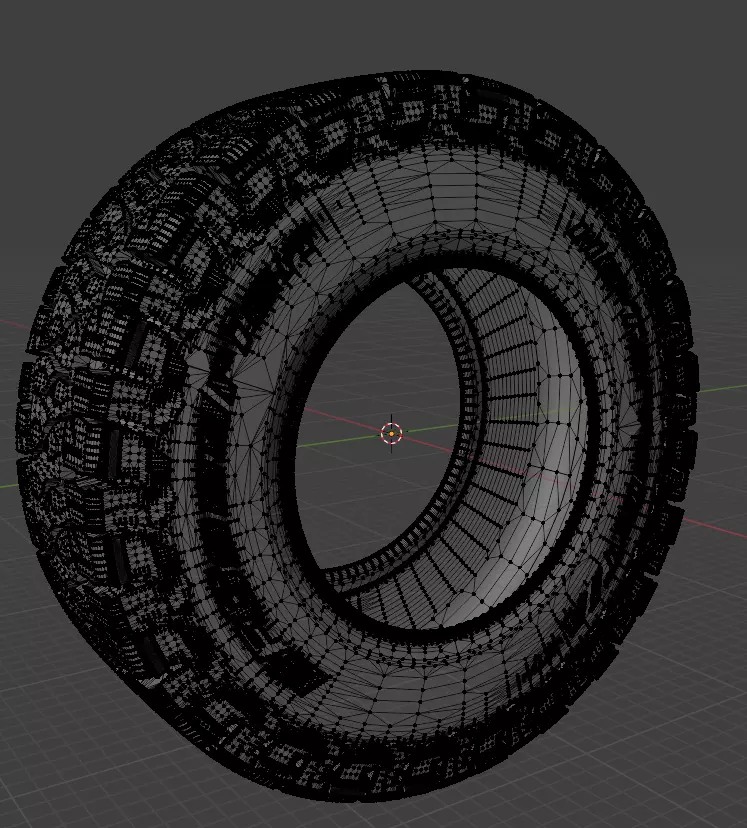 OFF-Road Tire 3D model_3