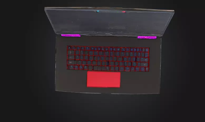 Gaming Laptop 3D Model 3D print model_4
