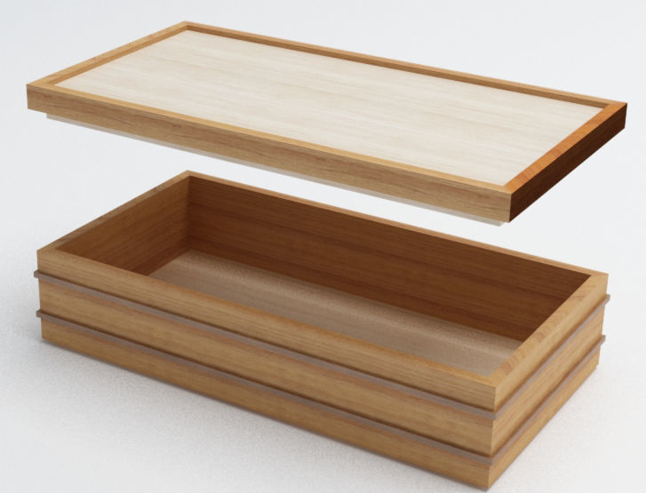 Jewelry Box 3D model_4