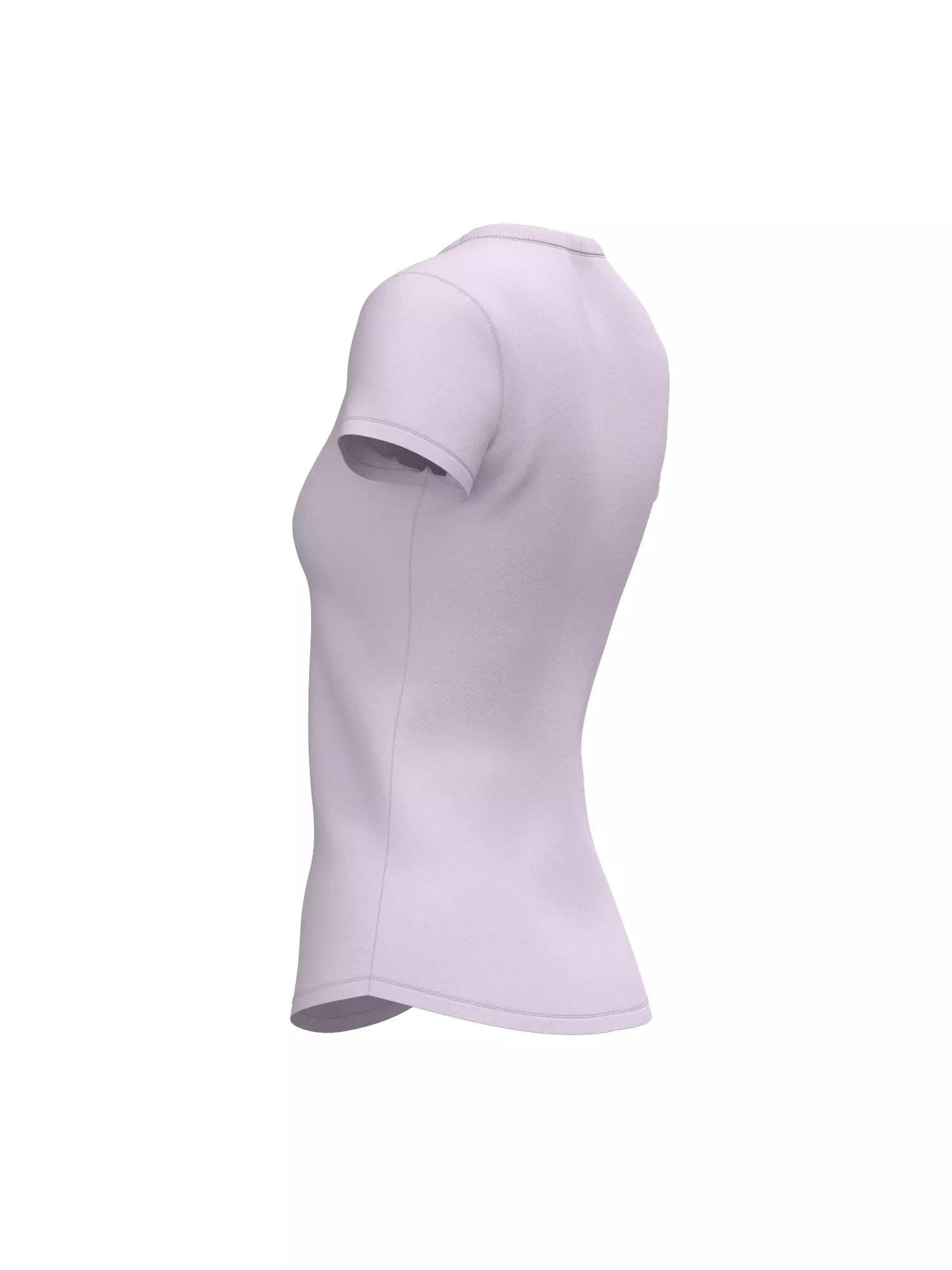Female Tshirt 3D model_10