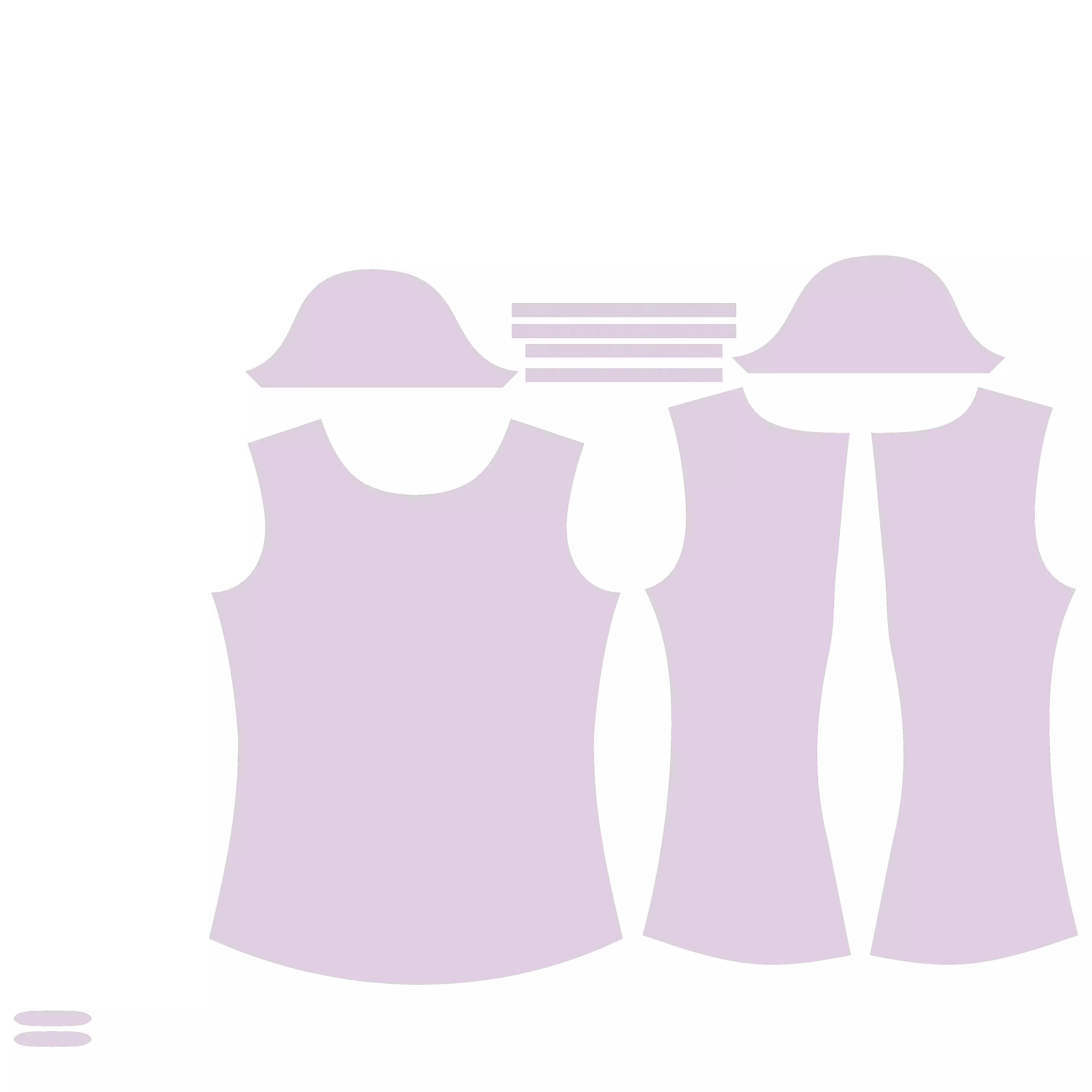 Female Tshirt 3D model_18