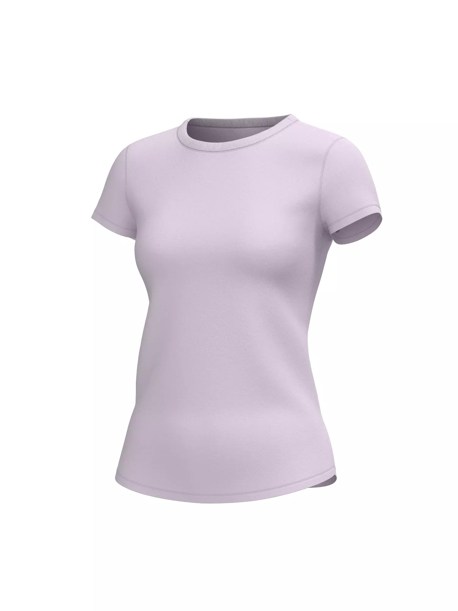 Female Tshirt 3D model_15