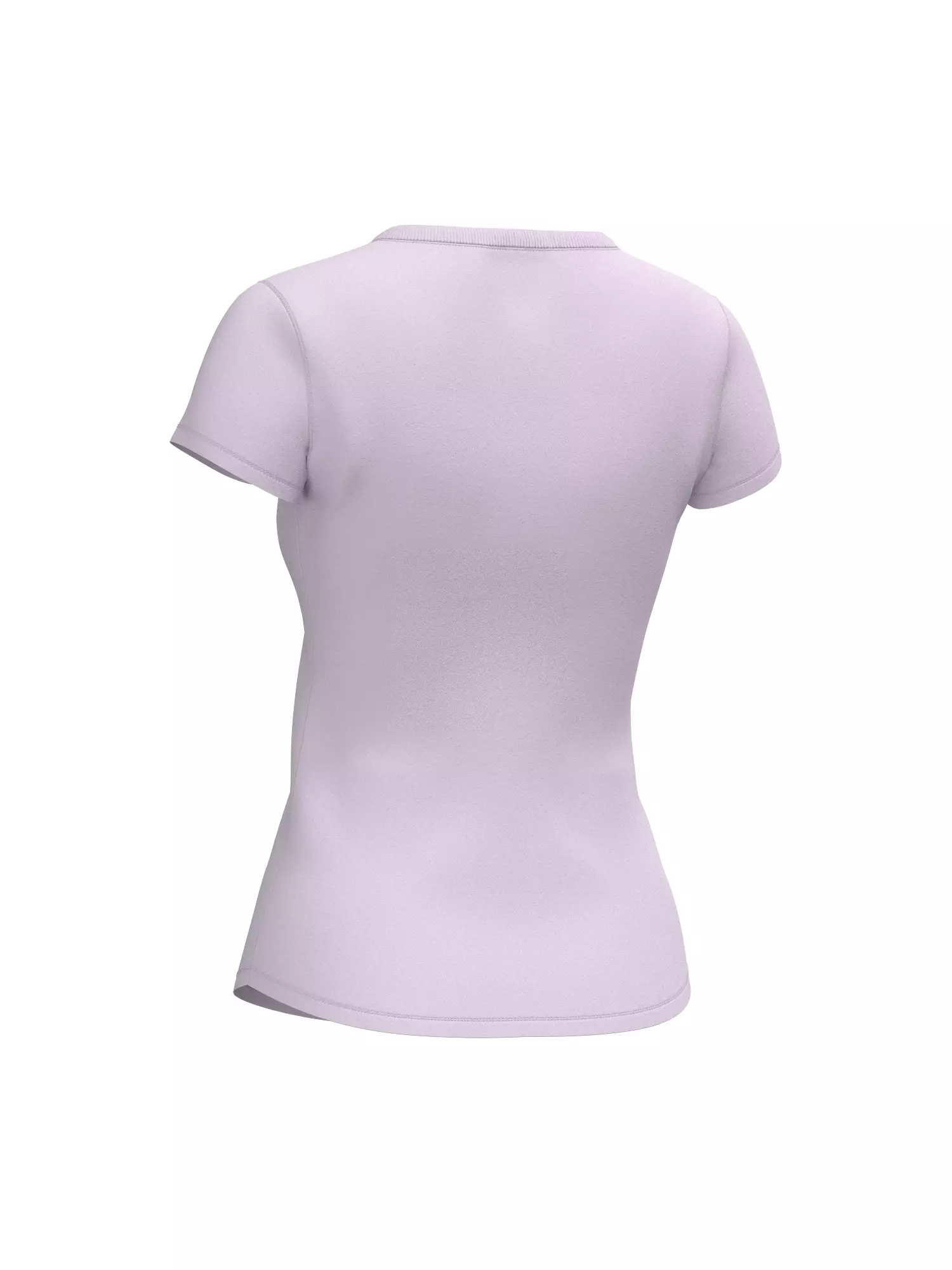 Female Tshirt 3D model_7