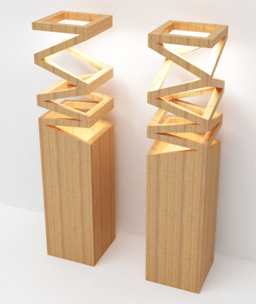 Light Fixture-01 3D model_2