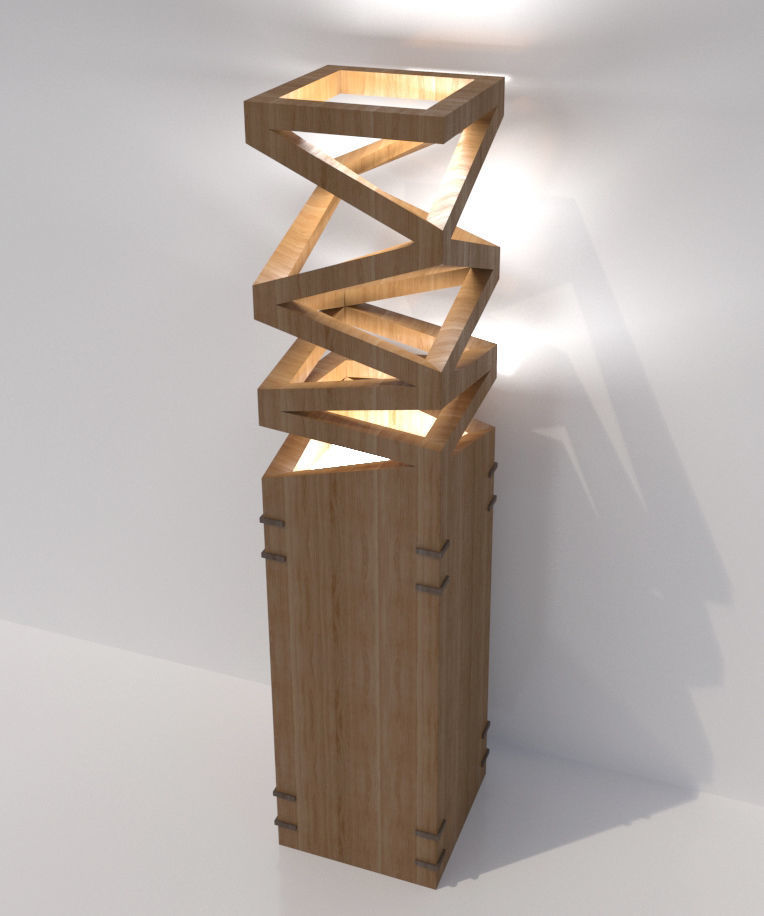 Light Fixture-01 3D model_7