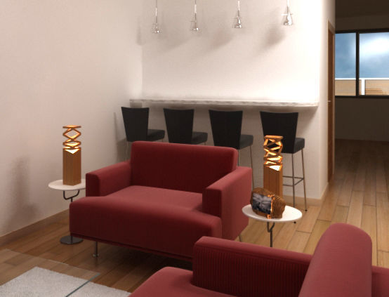 Light Fixture-01 3D model_8