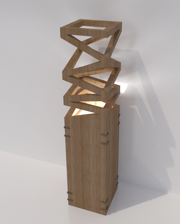 Light Fixture-01 3D model_5