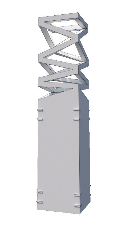 Light Fixture-01 3D model_9