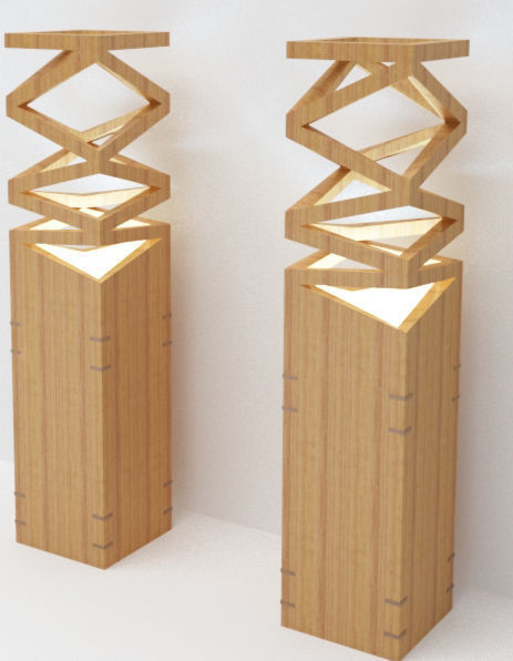 Light Fixture-01 3D model_1