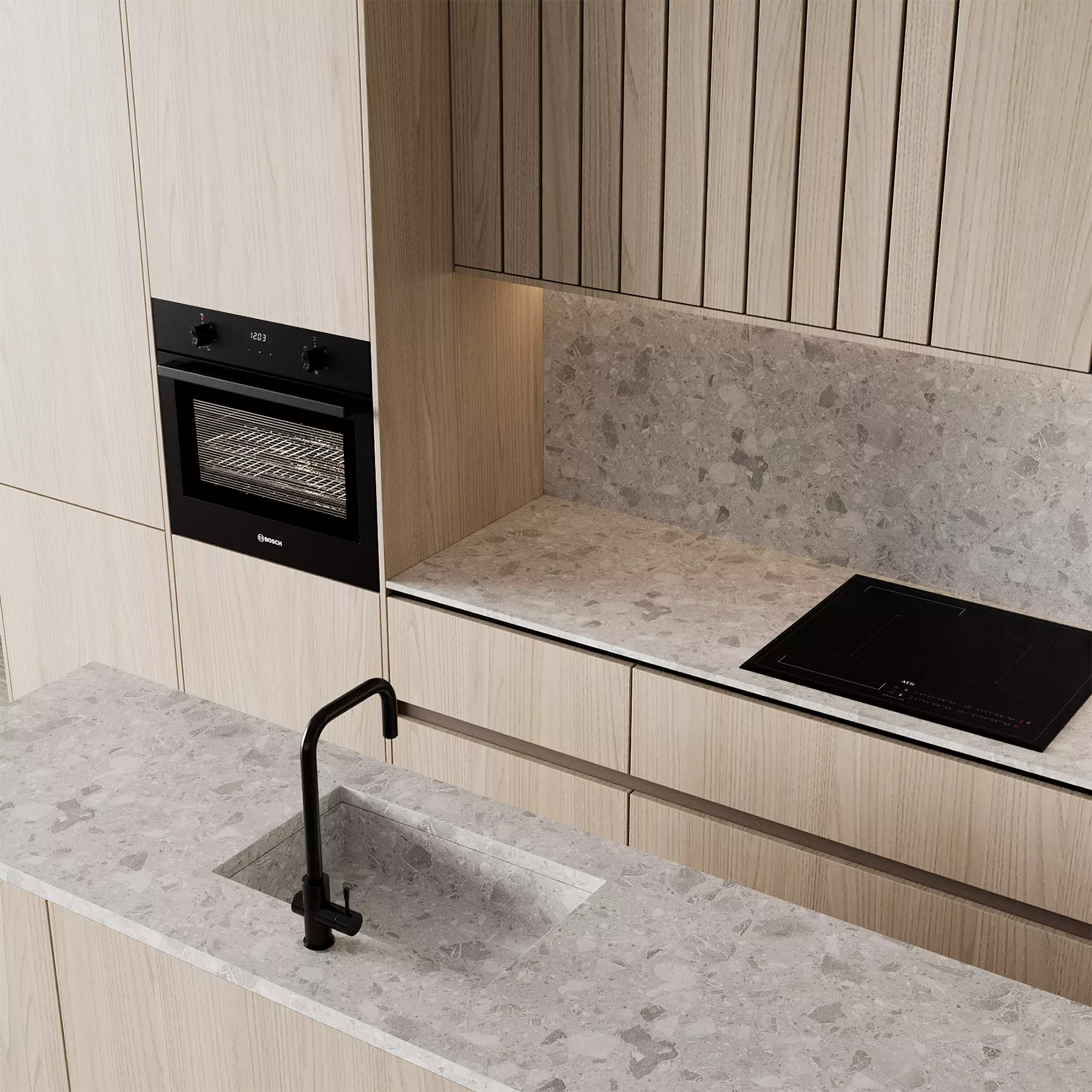 Kitchen set 38 3D model_2