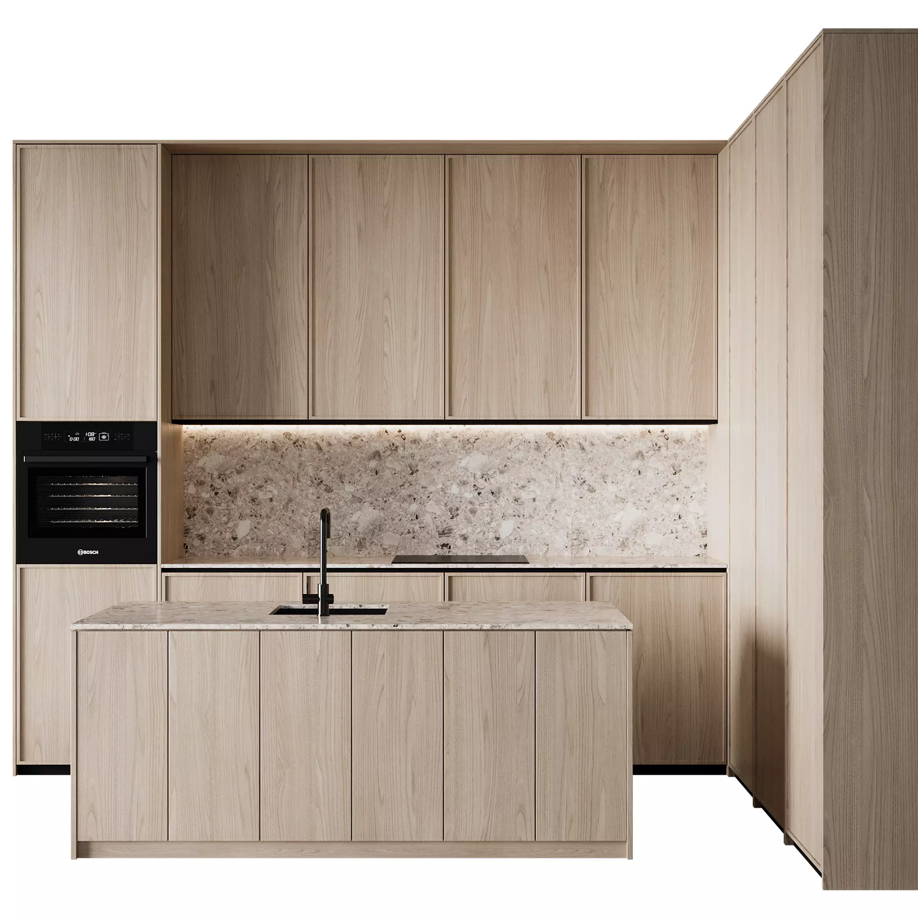 Kitchen set 37 3D model_0