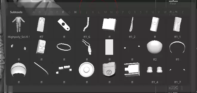 Highpoly Sci-fi Spacesuit Astronaut steller 3D print 3D print model_6