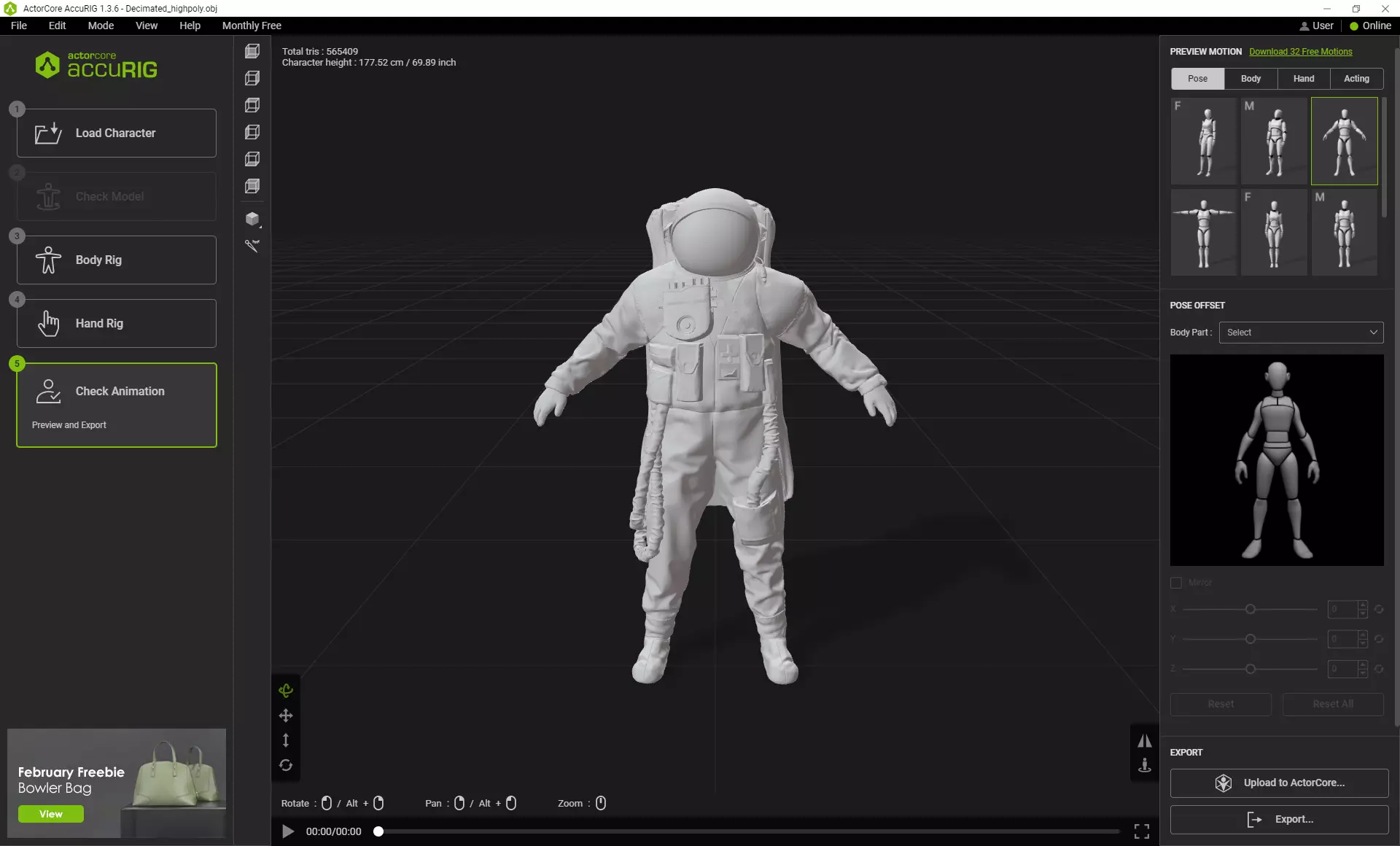 Highpoly Sci-fi Spacesuit Astronaut steller 3D print 3D print model_2