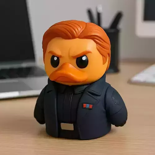 Rubber Duck - General Hux - Star Wars - 3D print