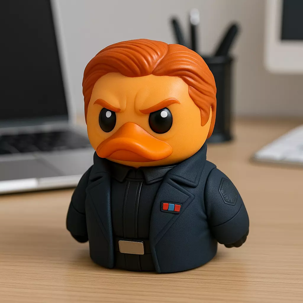 Rubber Duck - General Hux - Star Wars - 3D print 3D print model