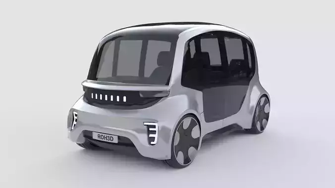 Futuristic Autonomous Shuttle
